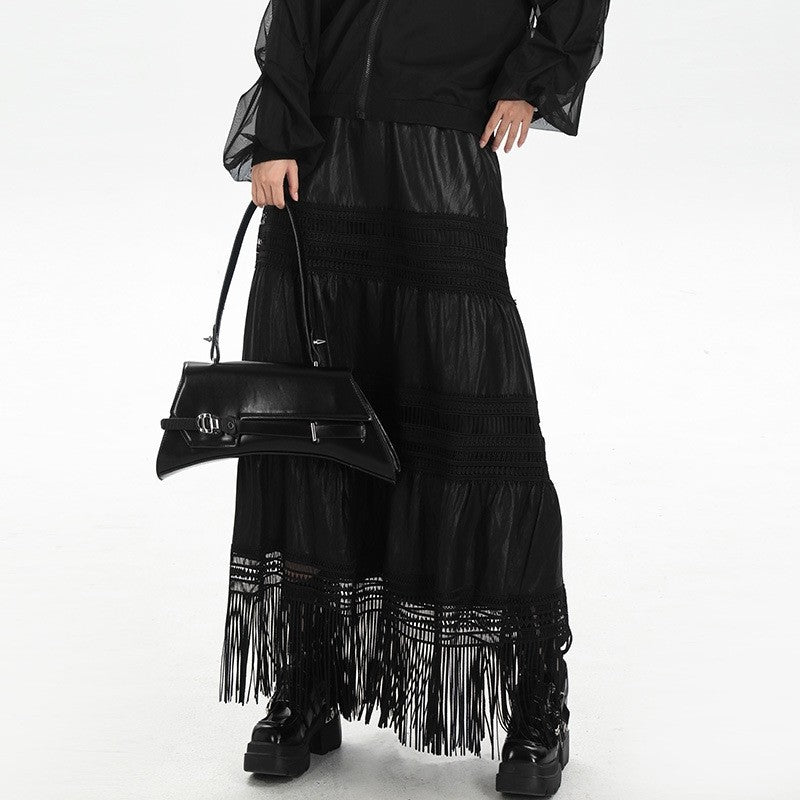 Slimming High Waist A-Line Skirt