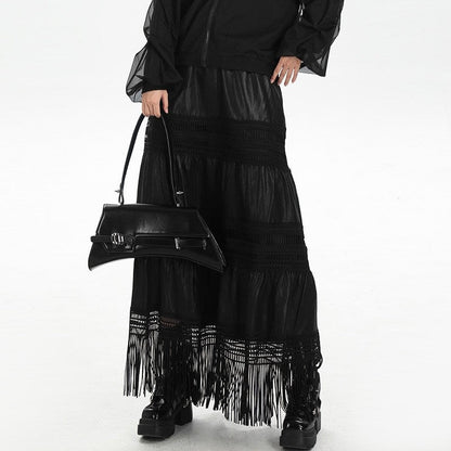Slimming High Waist A-Line Skirt