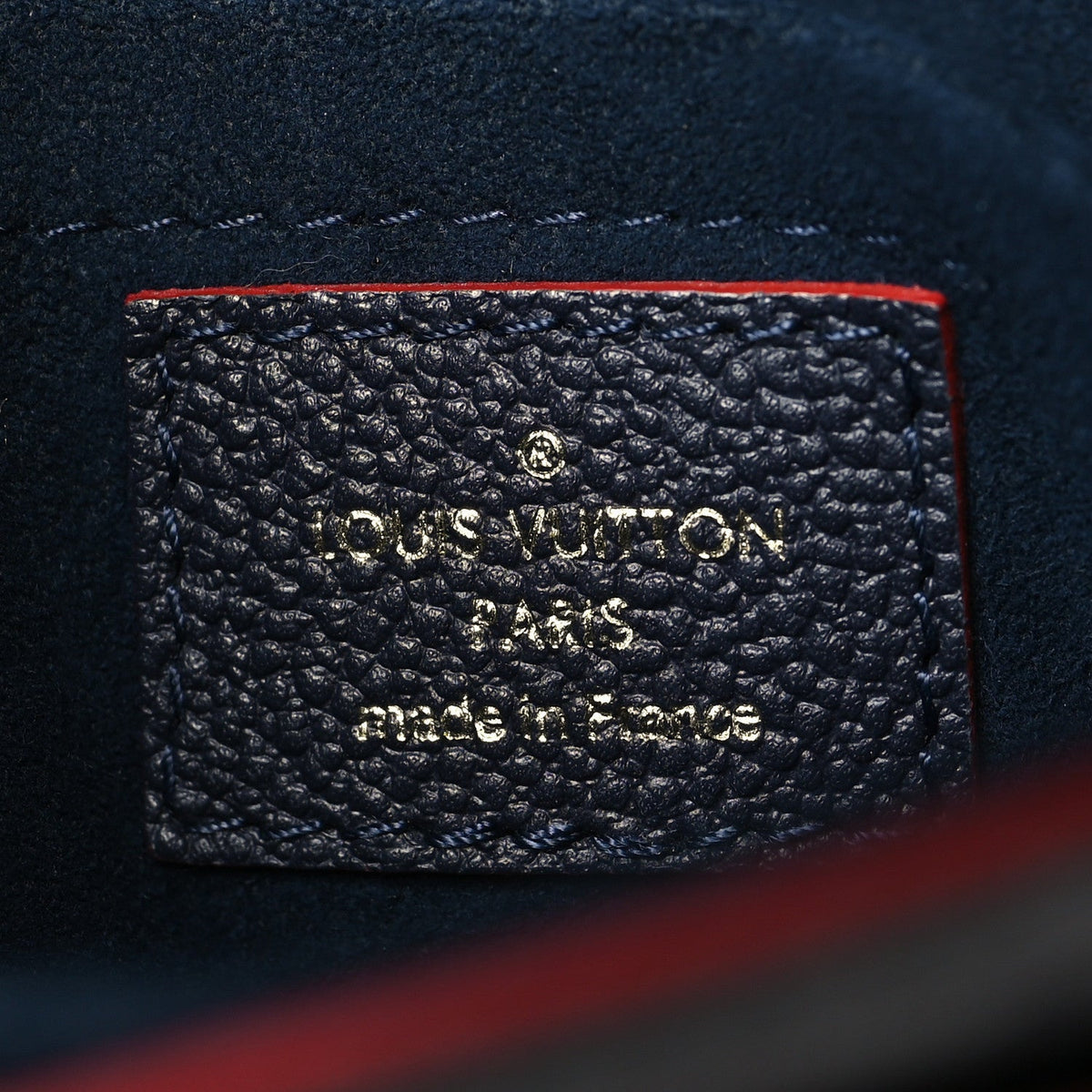 Empreinte Marignan Marine Rouge
