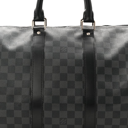 Damier Graphite Keepall Bandouliere 45