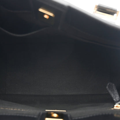 Vitello Glacier Small FF Tote Black
