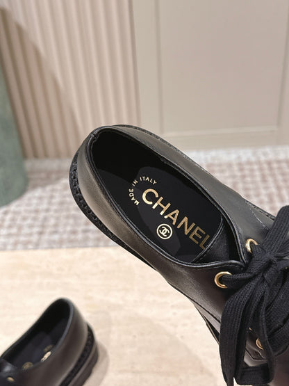 CC 26s Shoes 2cm Black Calfskin 583903