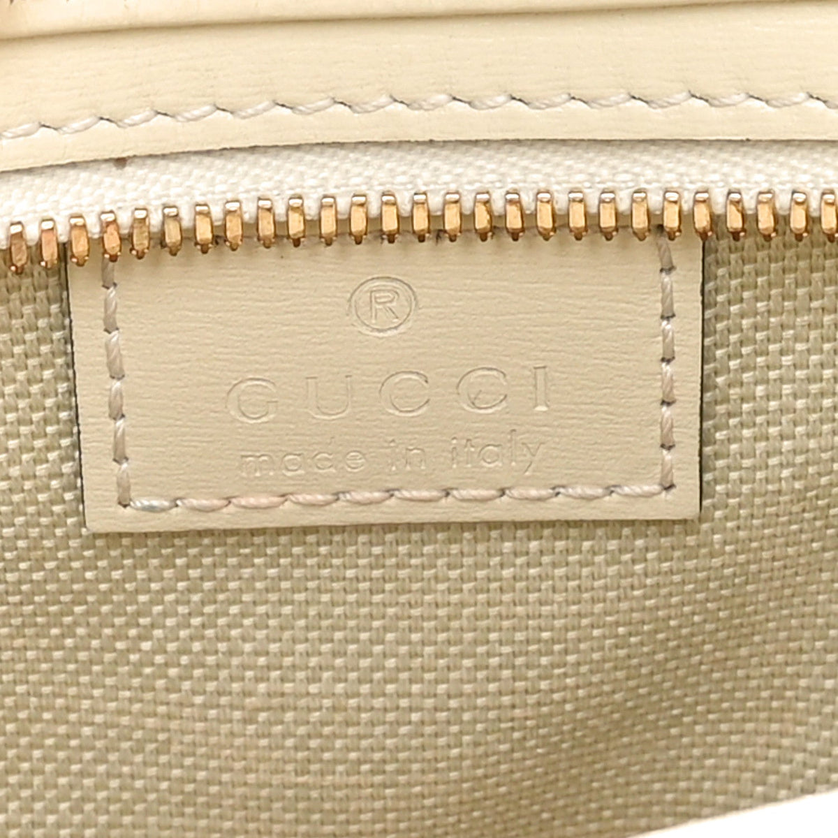 Calfskin Mini Moon Side Shoulder Bag Ivory