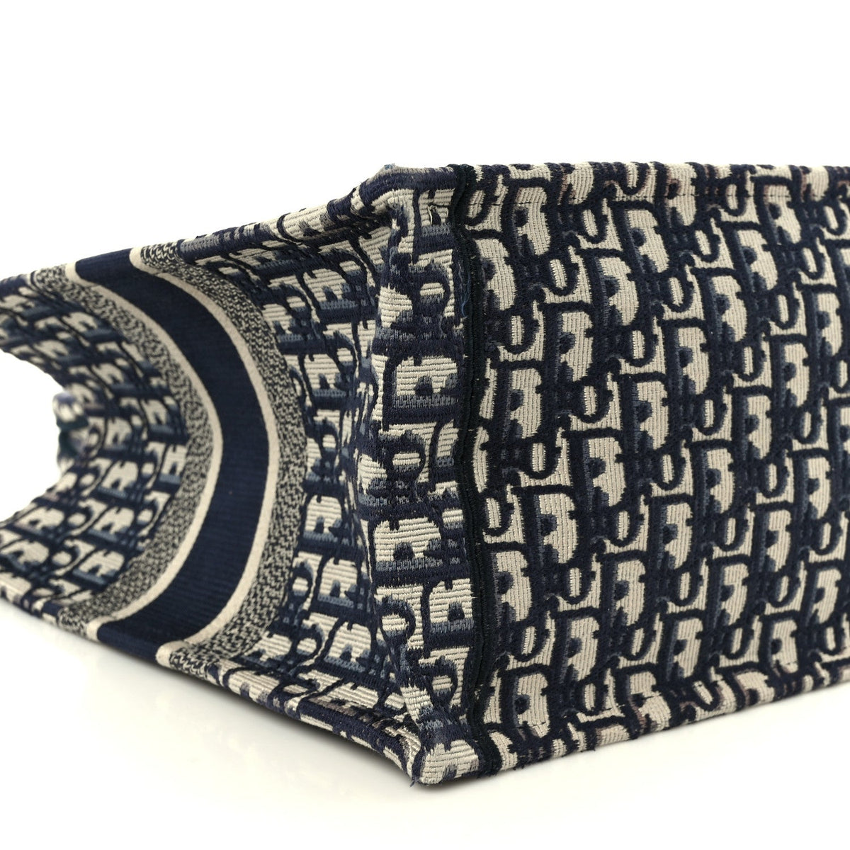 Oblique Medium Book Tote Blue Multicolor
