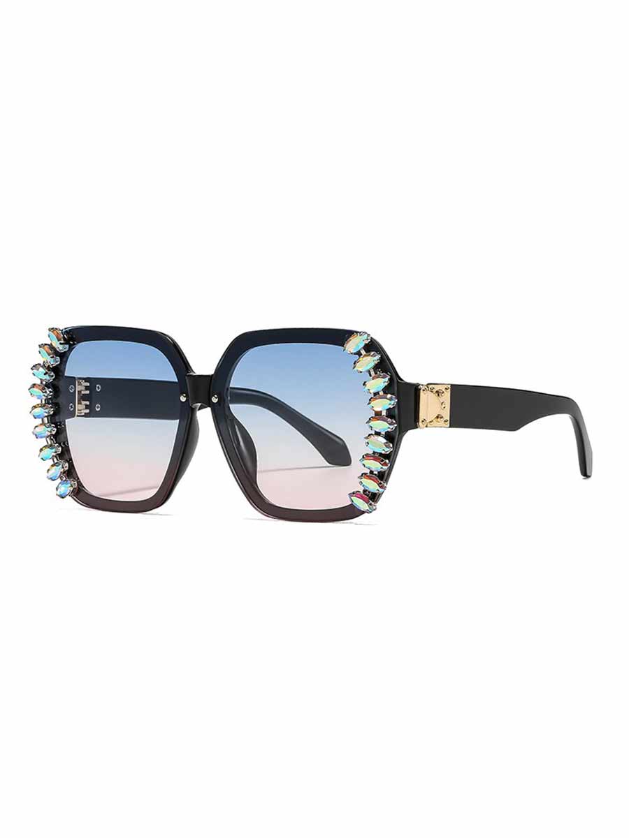 Ophelia Luxurious Diamond-Encrusted Sunglasses