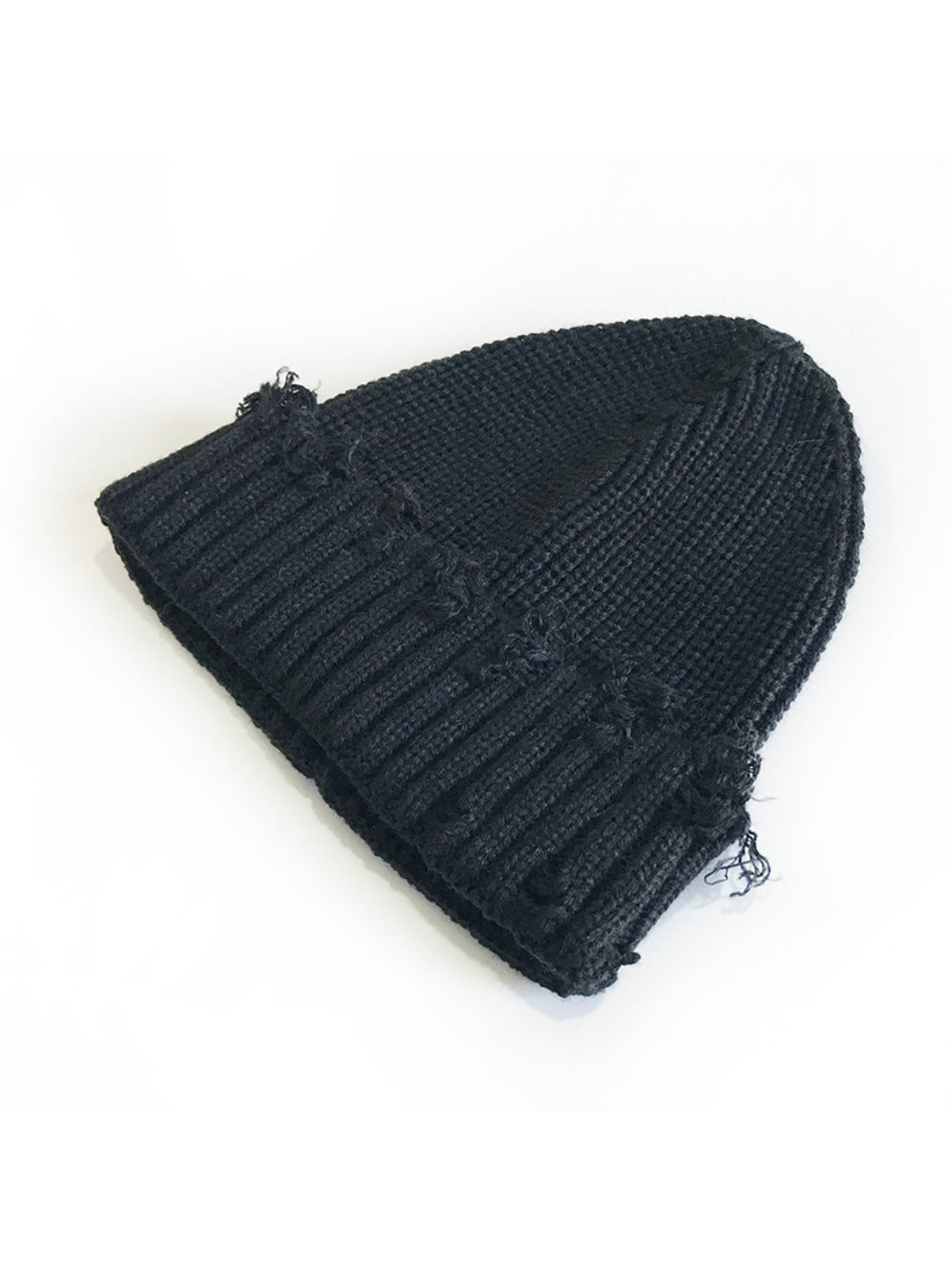 Haila - Distressed Knitted Beanie