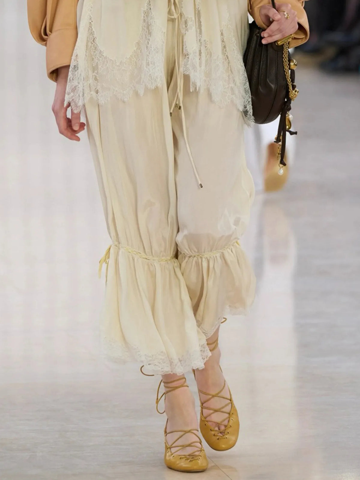 Aniya Strappy Cut-out Ballet Sandals