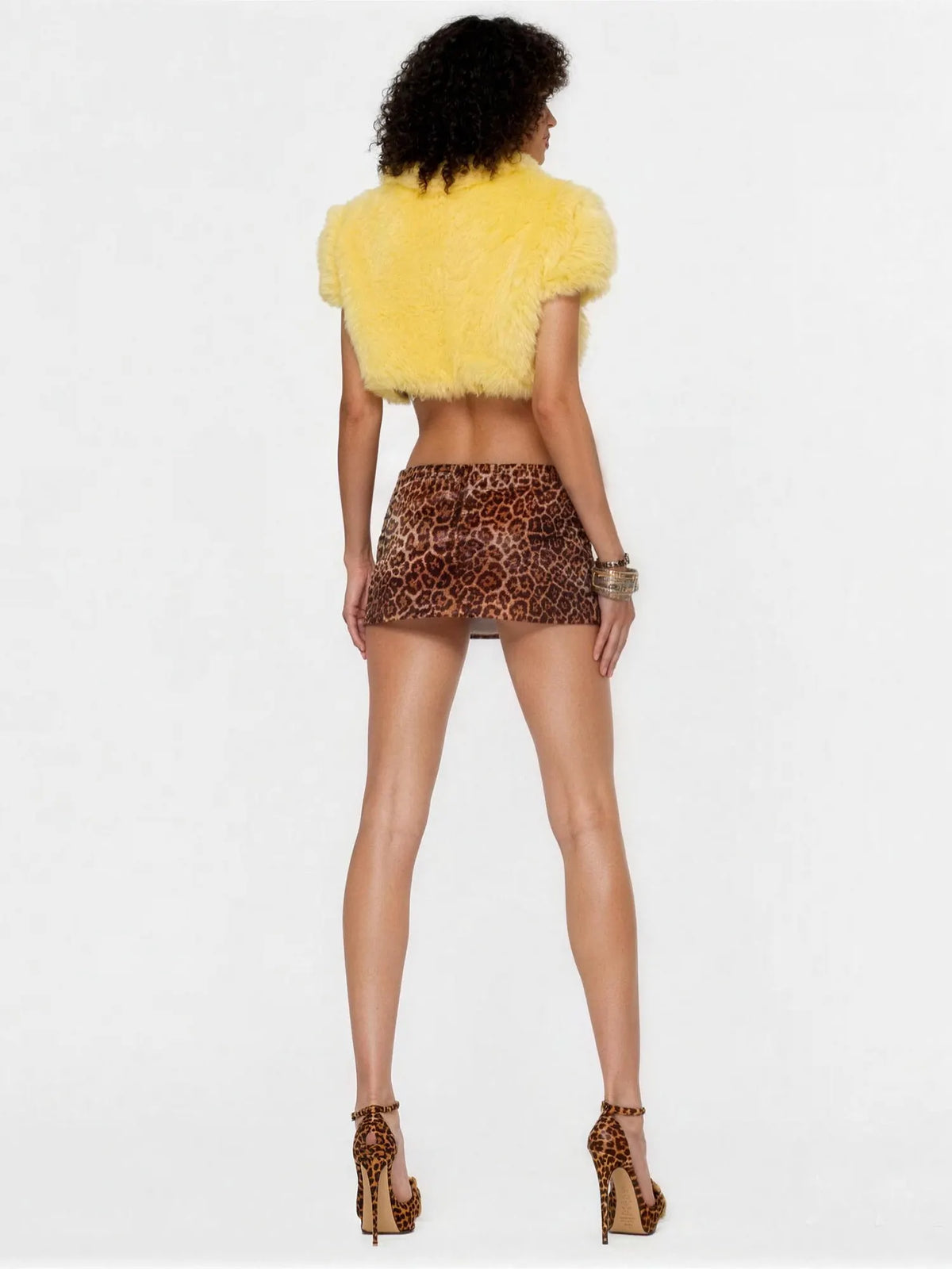Raquel Short Fur Coat Vest