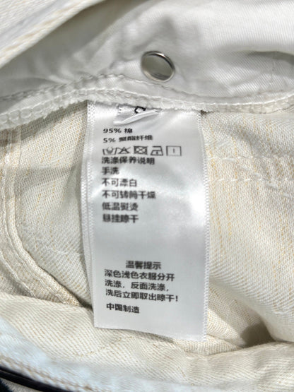 CC Diamond Pattern Jeans Cotton Polyester 351233
