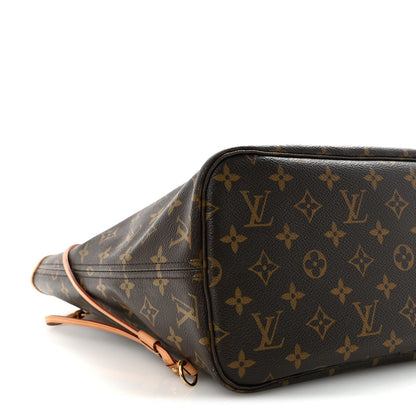 Monogram V Neverfull MM Turquoise