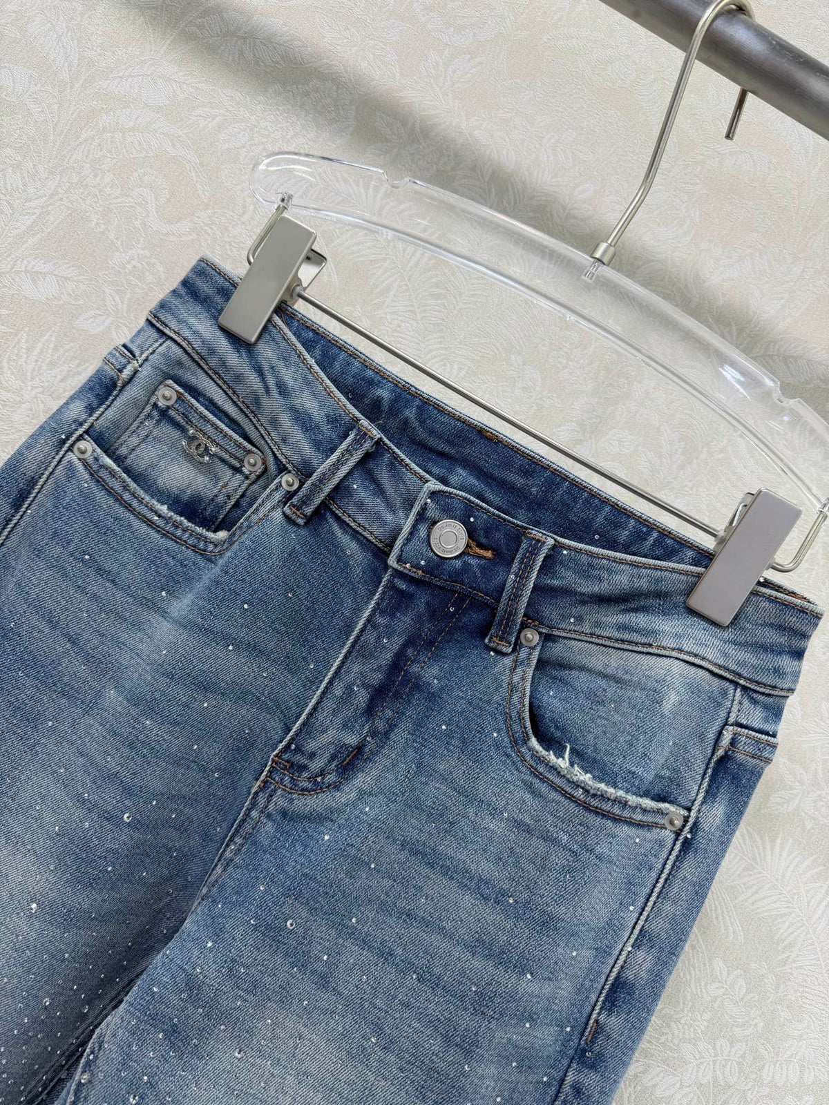 CC 26s Flared Trousers Denim 353018