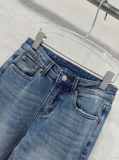 CC 26s Flared Trousers Denim 353018