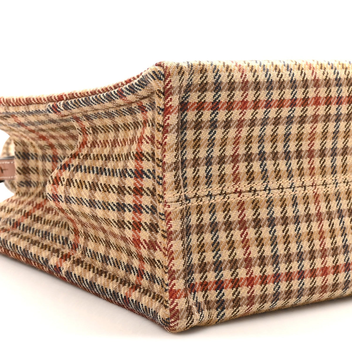 Tweed Calfskin Triomphe Small Multicolor