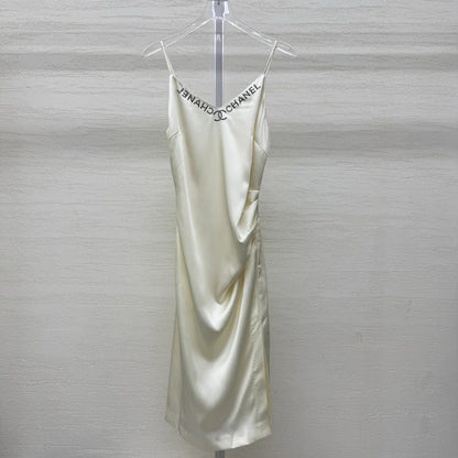 Chanel 2026 Dress Cream Polyester 356979