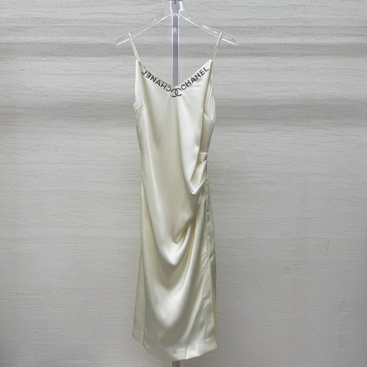 Chanel 2026 Dress Cream Polyester 356979