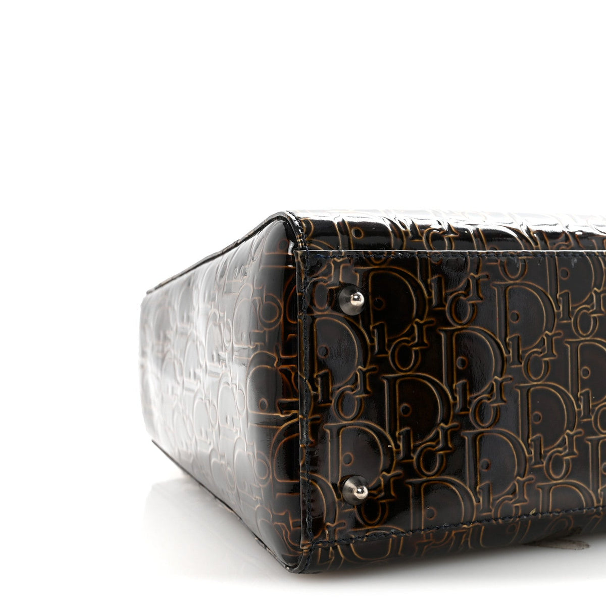 Patent Ultimate Medium Lady Dior Brown