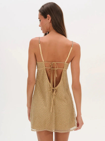Glitter Slip Dress