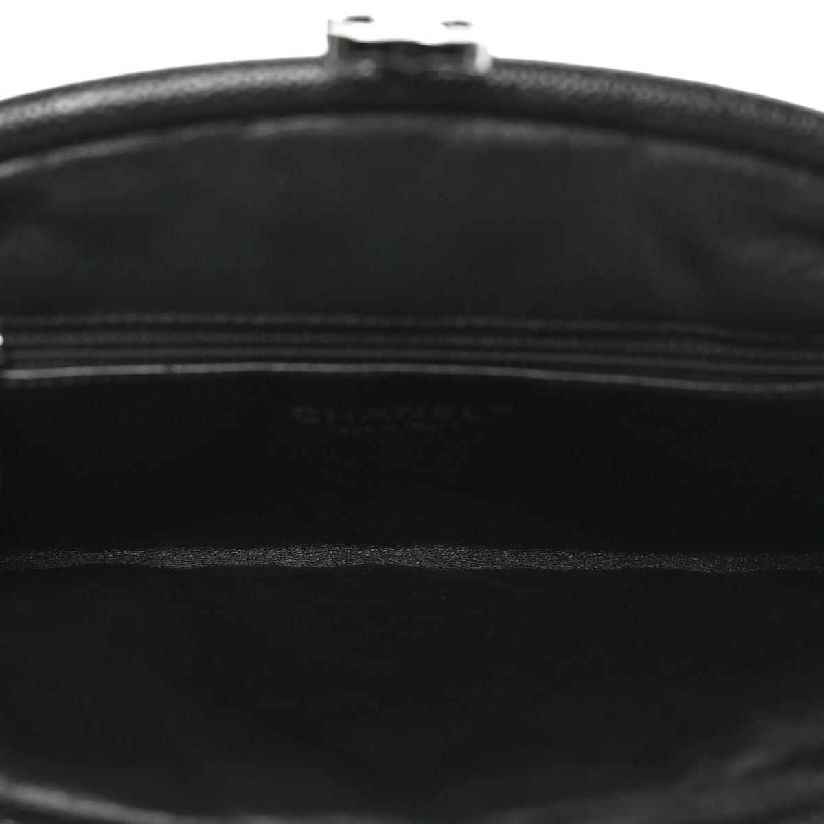 Caviar Quilted Timeless Clutch Black