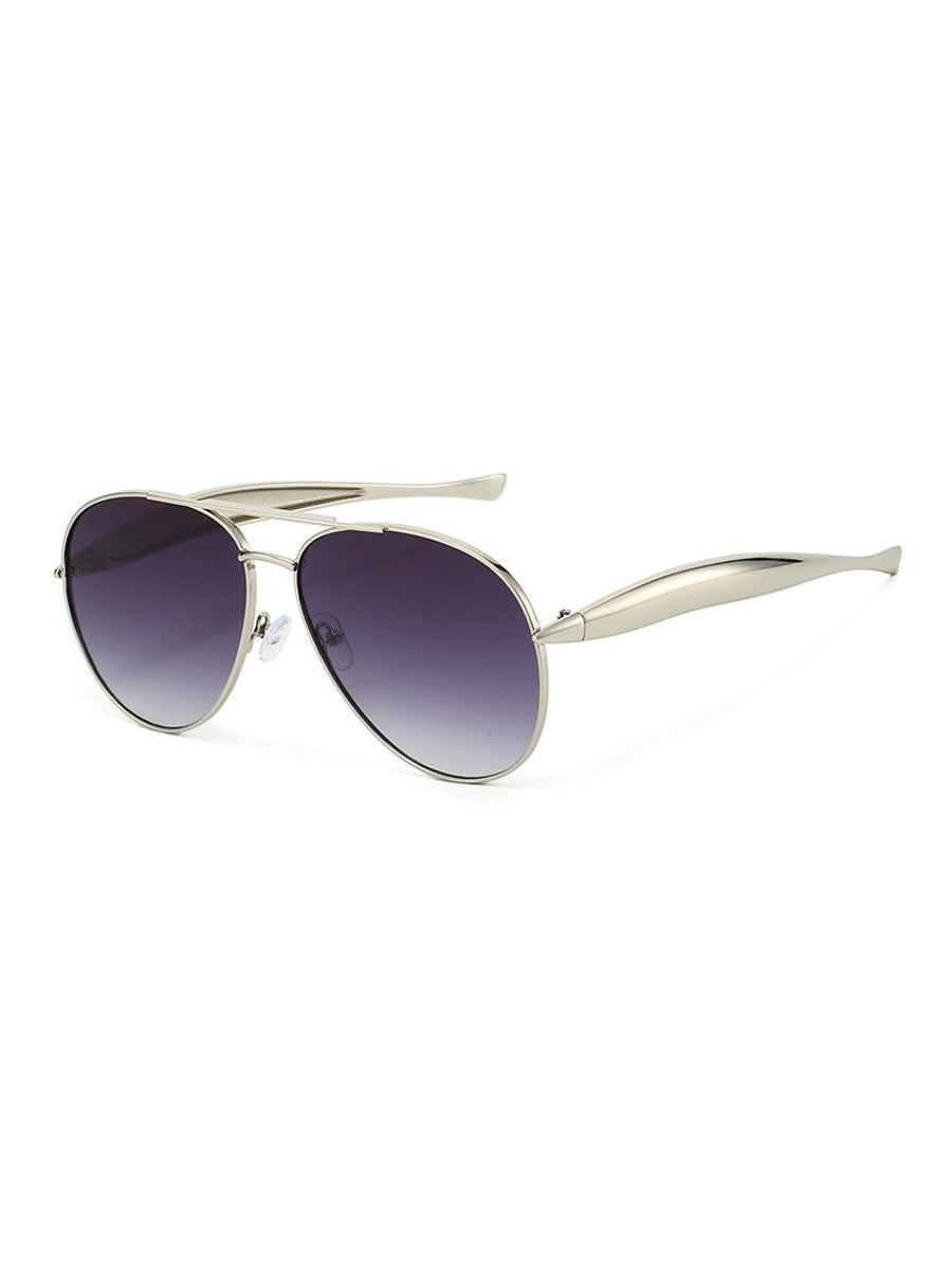 Hope Retro Aviator Sunglasses