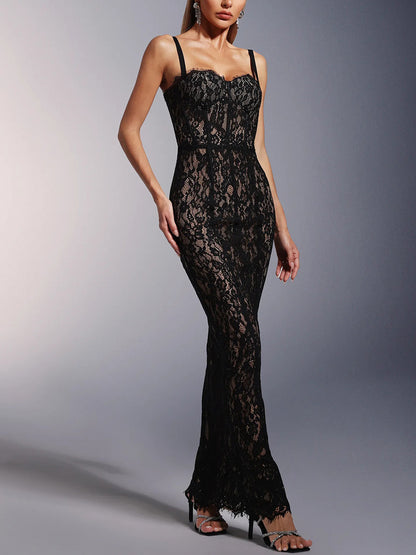 Elia Maxi Dress In Black