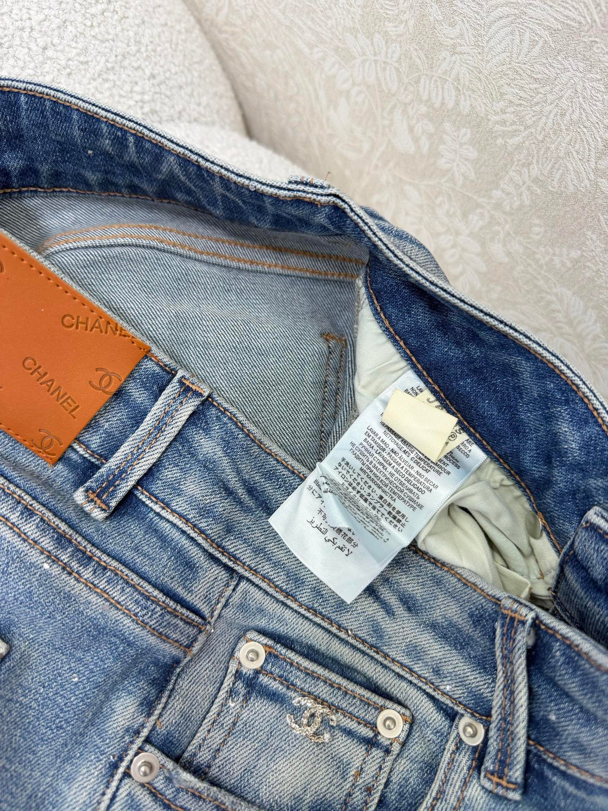 CC 26s Flared Trousers Denim 353018