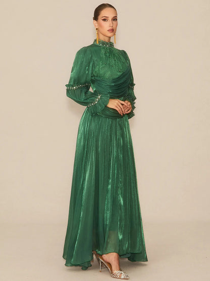 Annalise Maxi Dress In Green