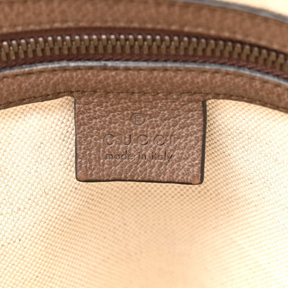 GG Supreme Monogram Medium Ophidia Day Backpack Brown