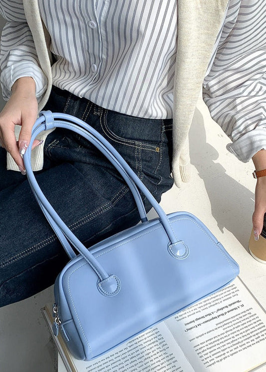 Mini Shoulder Bag Faux Leather Compact Design