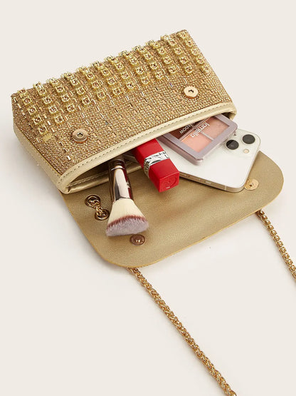 Olive Diamond-Encrusted Handbag