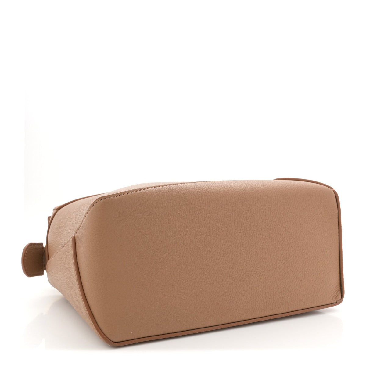 Grained Calfskin Small Puzzle Edge Bag Toffee