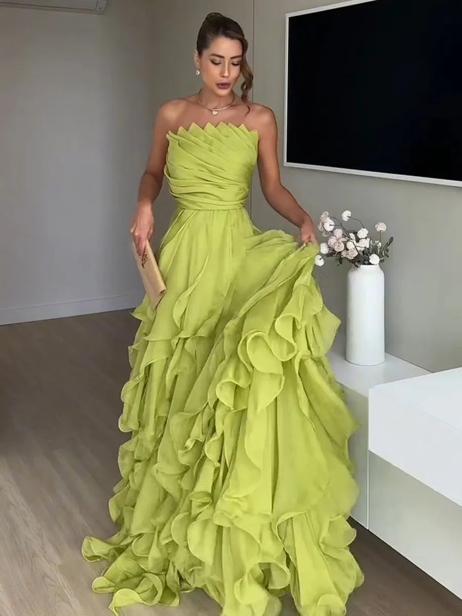 Zoey Strapless Maxi Dress