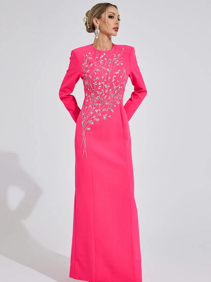 Sabina Diamond Maxi Dress