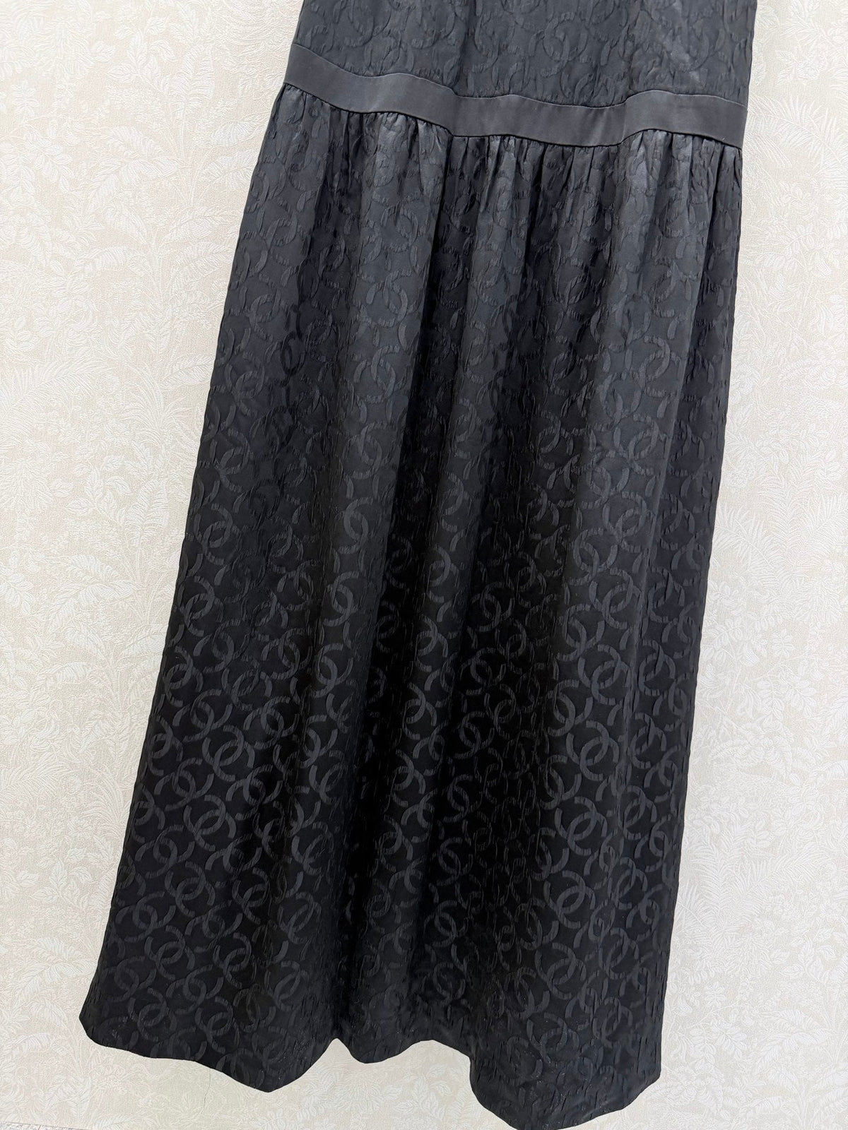 CC Vest Dress Jacquard Silk 353057