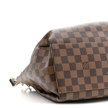 Damier Ebene Odeon Tote MM Black