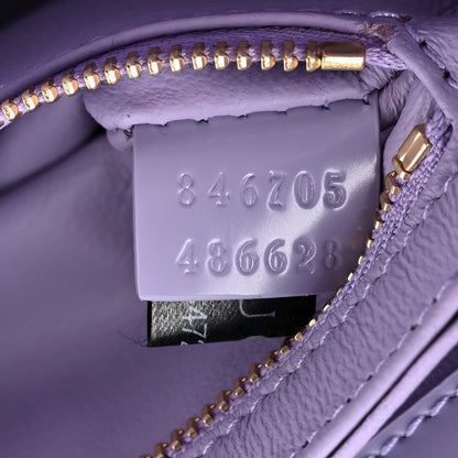 Calfskin Siena Small Shoulder Bag Lapis
