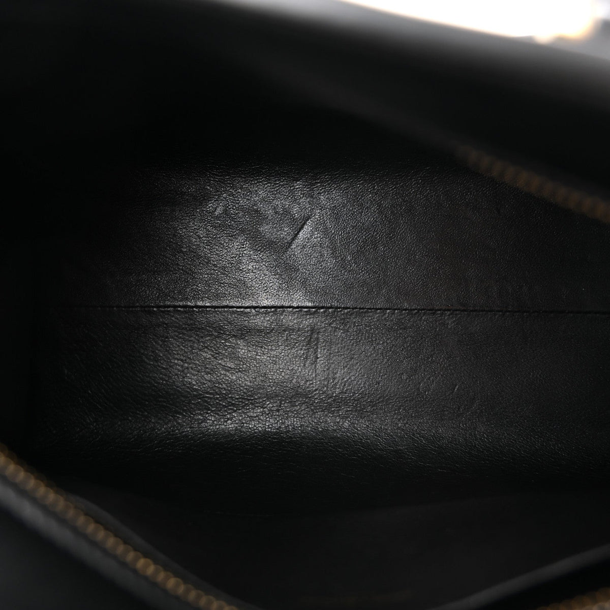 Calfskin Monogram Baby Cabas Black