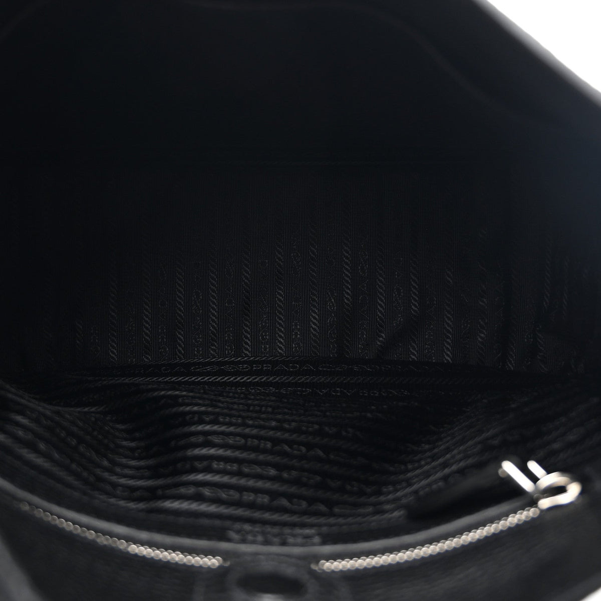 Vitello Daino Soft Hobo Messenger Bag Black