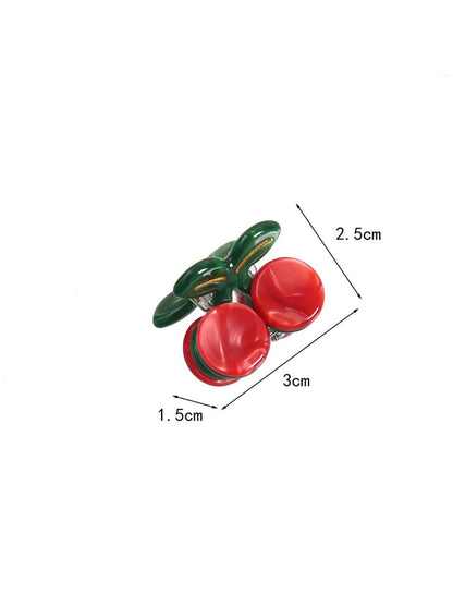 Clio - Fruit-Shaped Acetate Hair Clips
