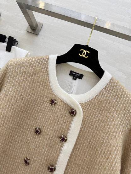 CC Long-Sleeved Knit Cardigan 344717