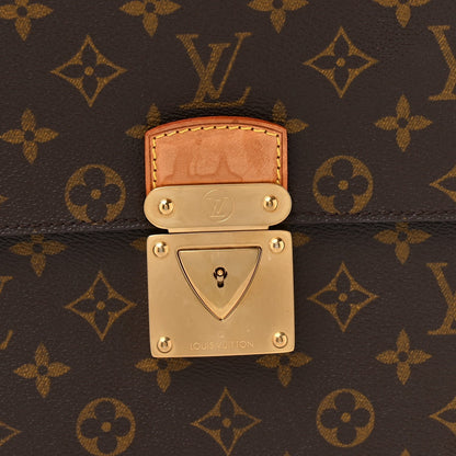Monogram Canvas Robusto 1 Compartment Briefcase