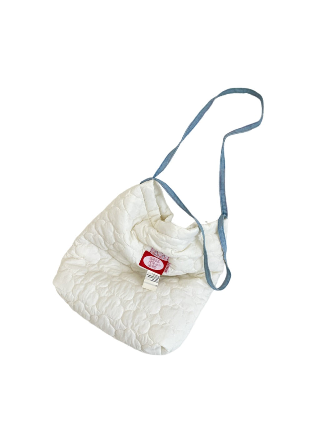 Cosbai - Quilted Plaid Shoulder Crossbody Bag