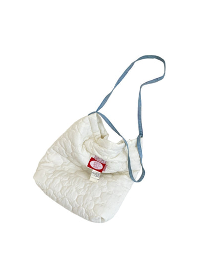 Cosbai - Quilted Plaid Shoulder Crossbody Bag