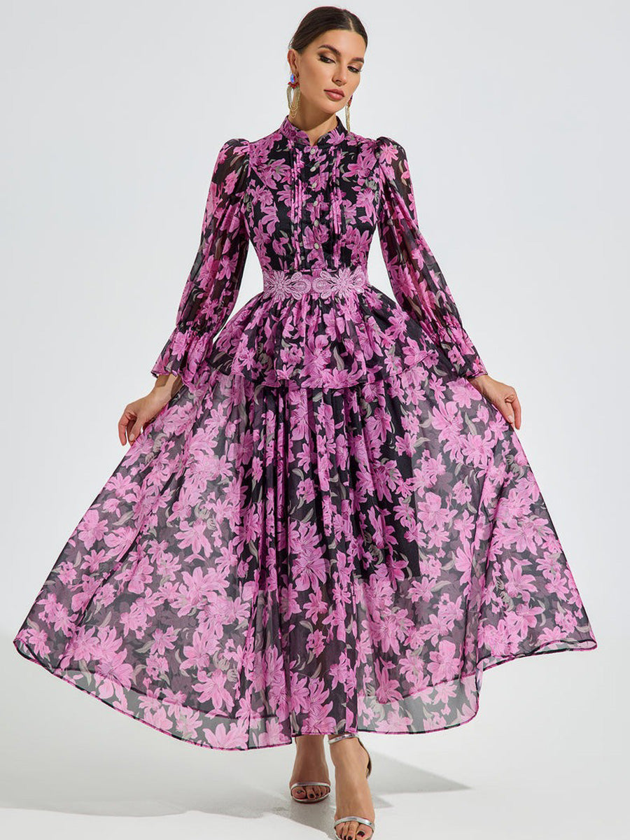 Naomi Midnight Bloom Maxi Dress