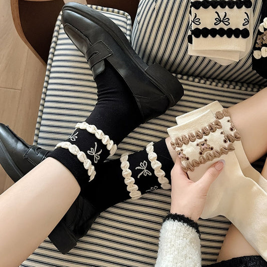 Rufia - Bubble Lace Cute Women's Socks