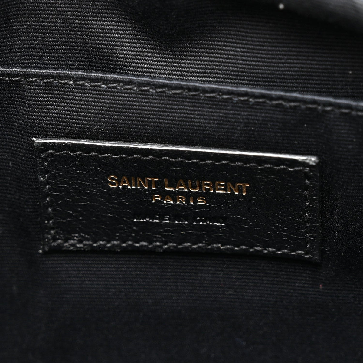 Calfskin Matelasse Monogram Lou Camera Bag Dark Beige