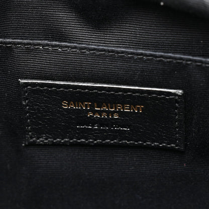Calfskin Matelasse Monogram Lou Camera Bag Dark Beige