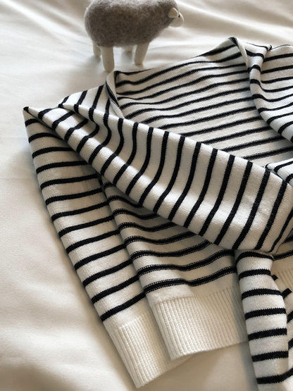 Original Leisure Striped Shawl&Scarf