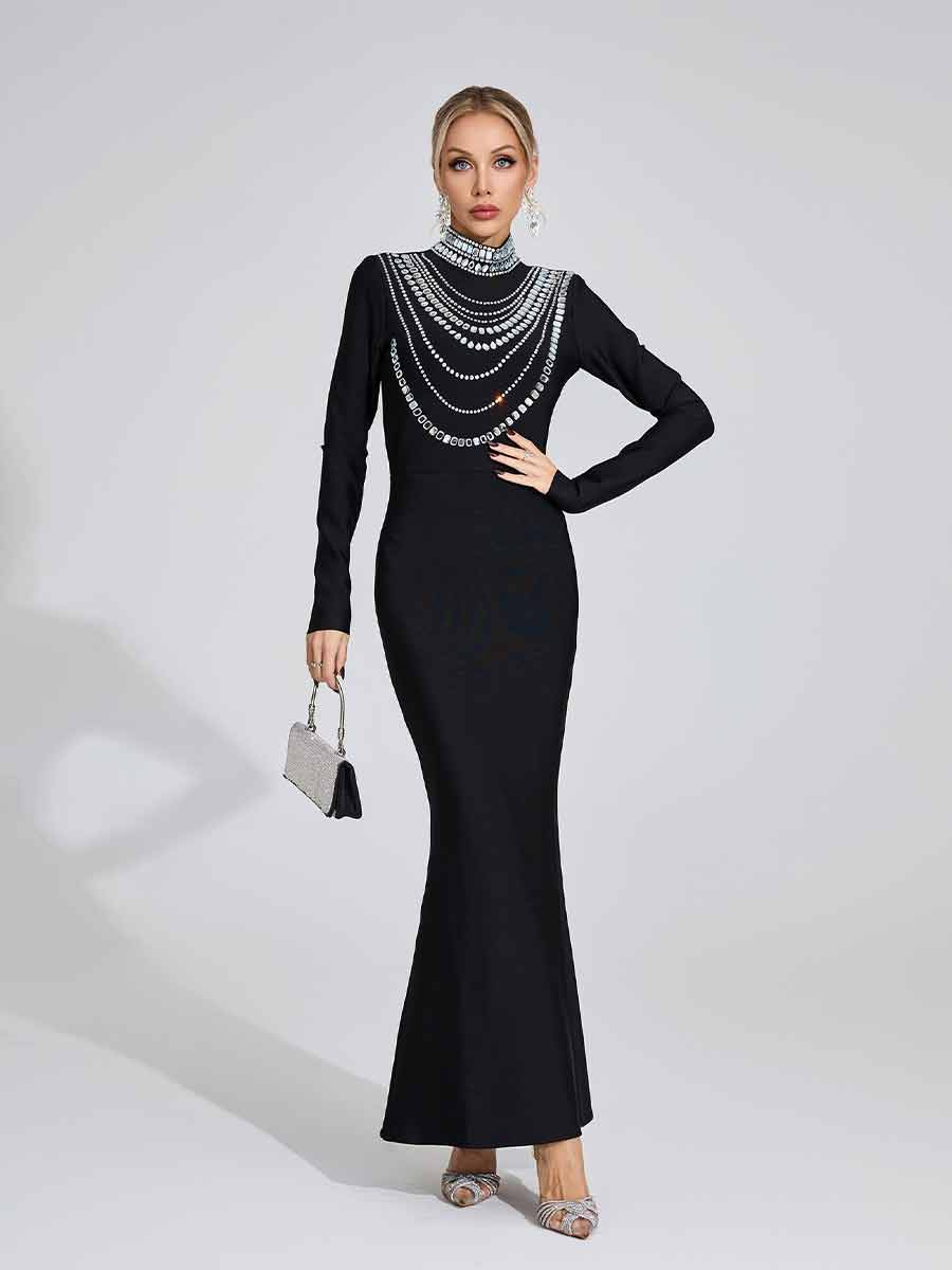 Margot Diamond Maxi Dress