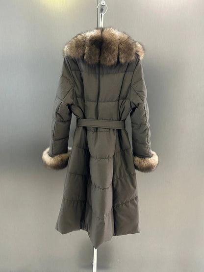 MAX MARA 25S LONG GOOSE DOWN COAT 119