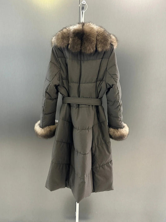 MAX MARA 25S LONG GOOSE DOWN COAT 119